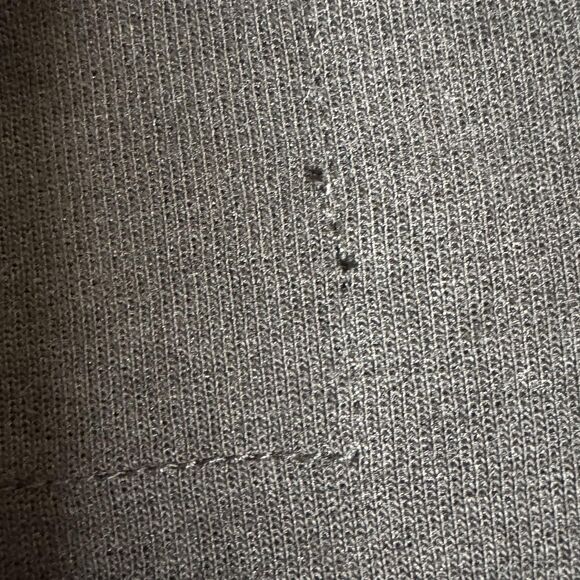 True Religion Sweater Mens 2XL Black White Contrast Stripe Crew Logo M18SF242K2G - Picture 12 of 12